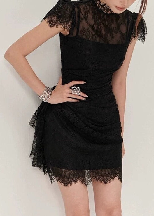 Fito Ruch Lace Mini Dress