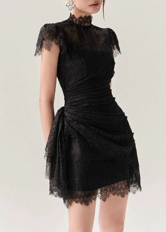 Fito Ruch Lace Mini Dress