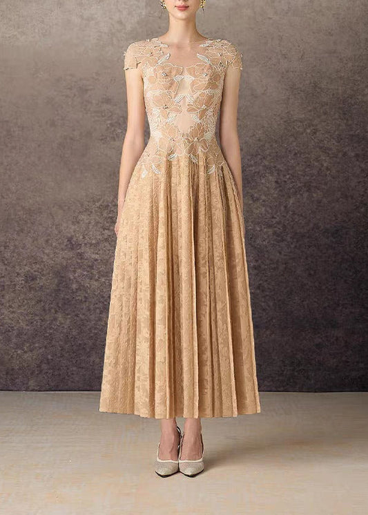 Irmtraut Floral Mesh Maxi Dress