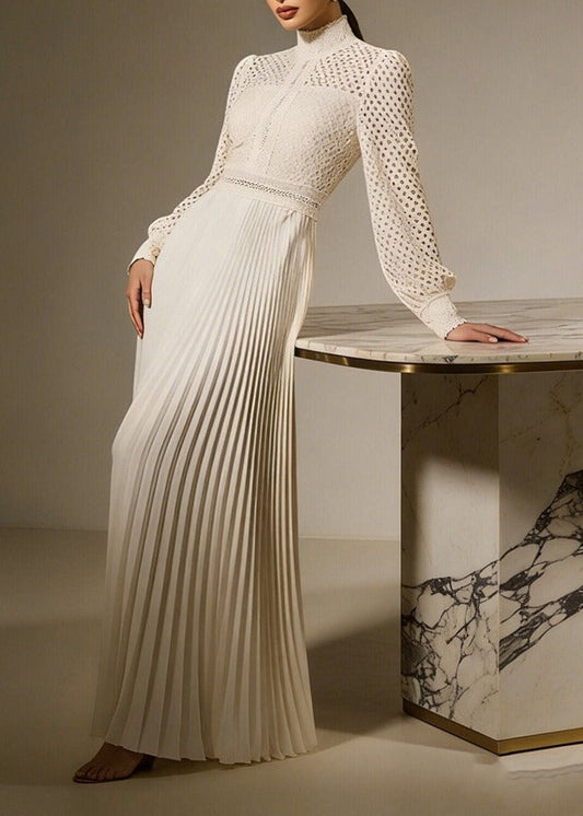 Felix Cutout Pleated Midi Dress