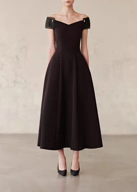 Haoua Off Shoulder Maxi Dress
