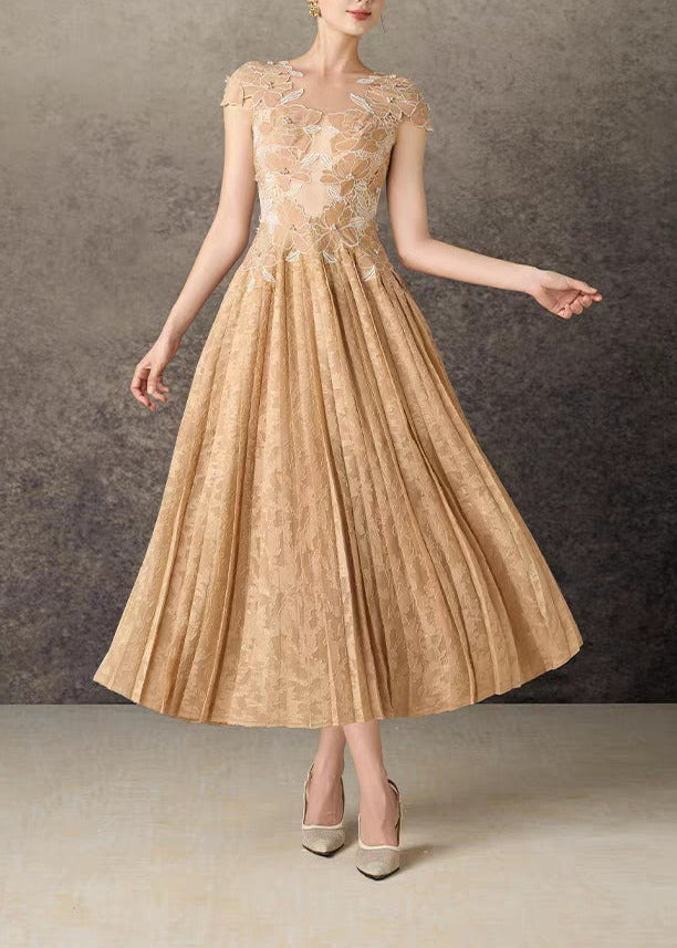 Irmtraut Floral Mesh Maxi Dress