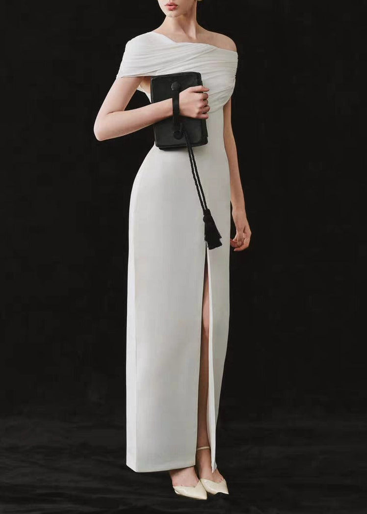 Kaira One Shoulder Split Maxi Dress