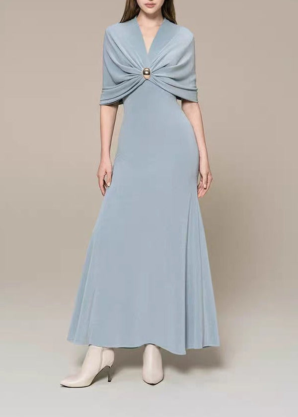 Jaakkima Shawl Twist Maxi Dress