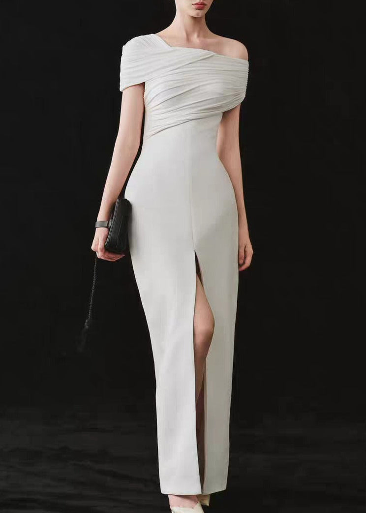 Kaira One Shoulder Split Maxi Dress