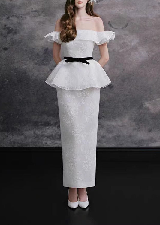 Fridolin Ruffle Lace Skirt Set