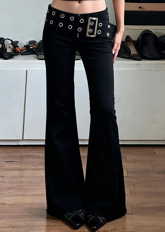Harendra Belt Bootcut Pants