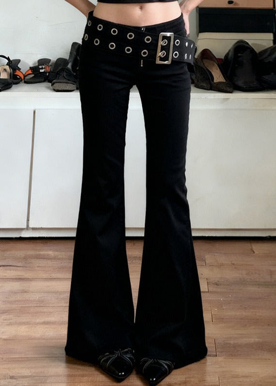 Harendra Belt Bootcut Pants