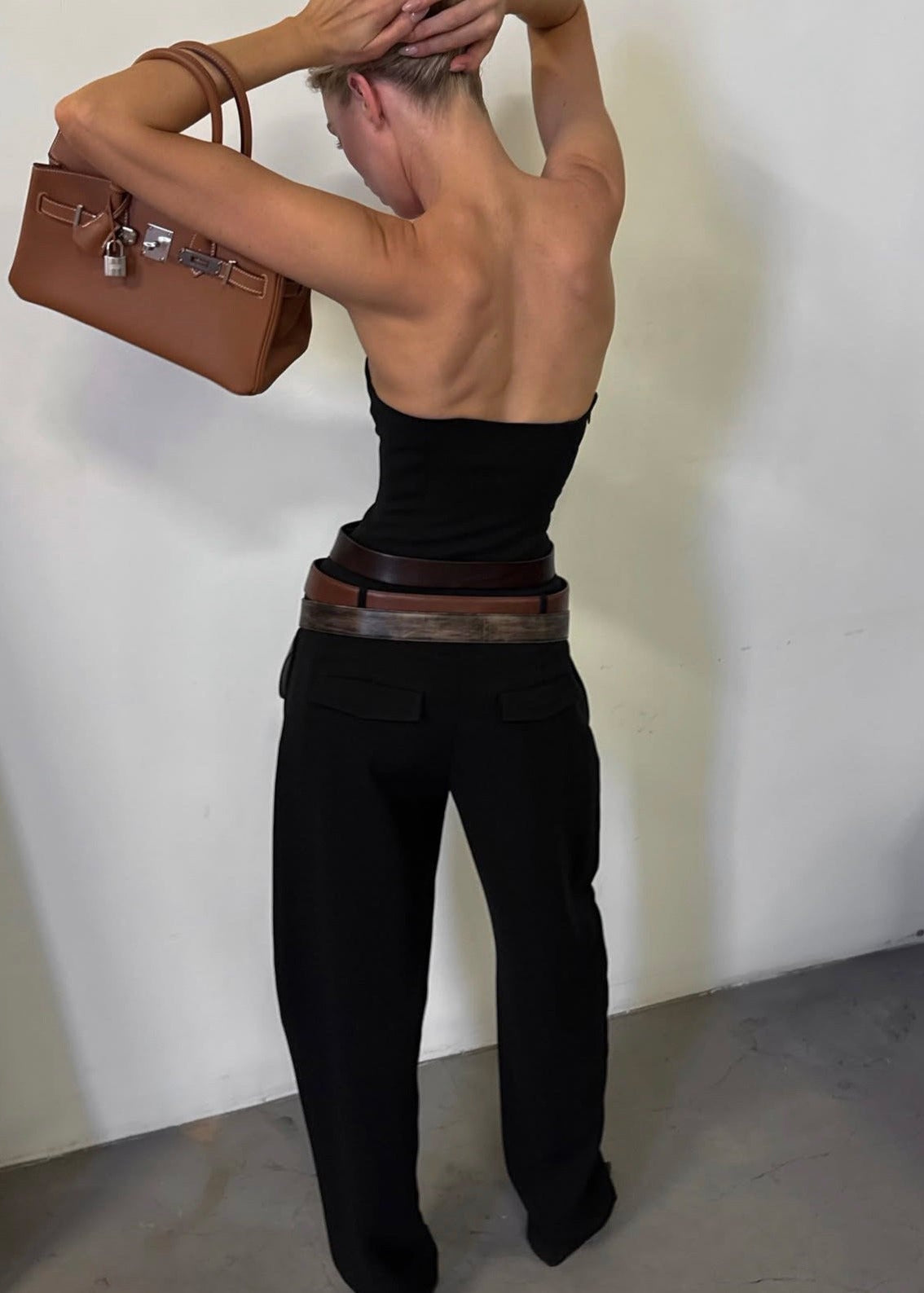 Emilios Strapless Corset Jumpsuit