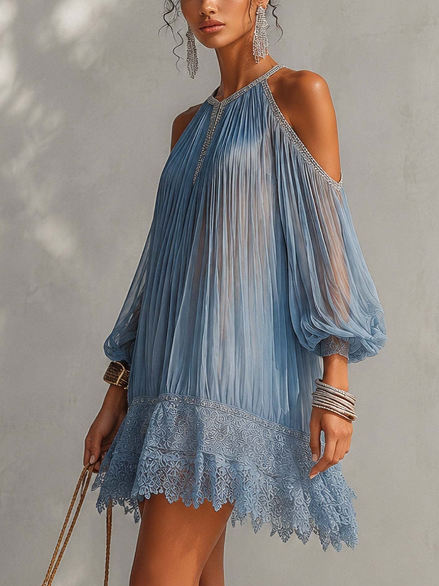 Kaleialoha Ruch Lace Mini Dress