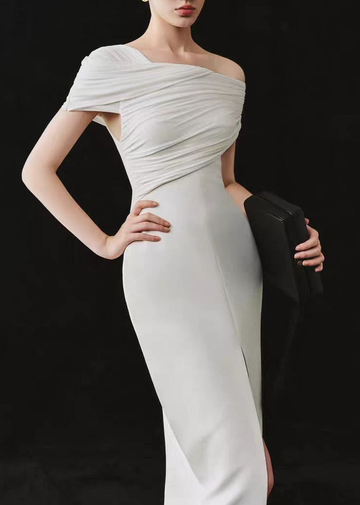 Kaira One Shoulder Split Maxi Dress