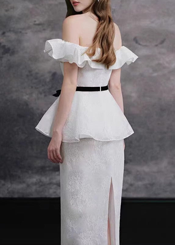 Fridolin Ruffle Lace Skirt Set