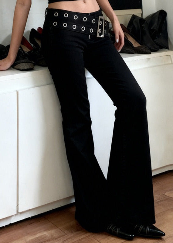 Harendra Belt Bootcut Pants