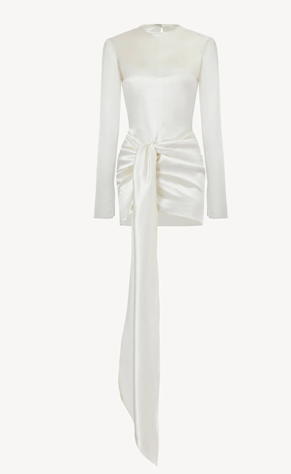 Girisha Satin Twist Mini Dress