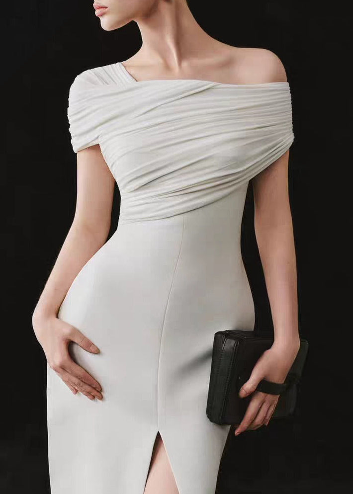Kaira One Shoulder Split Maxi Dress