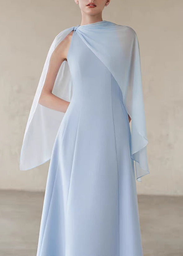 Hamidah Shawl Mesh Midi Dress