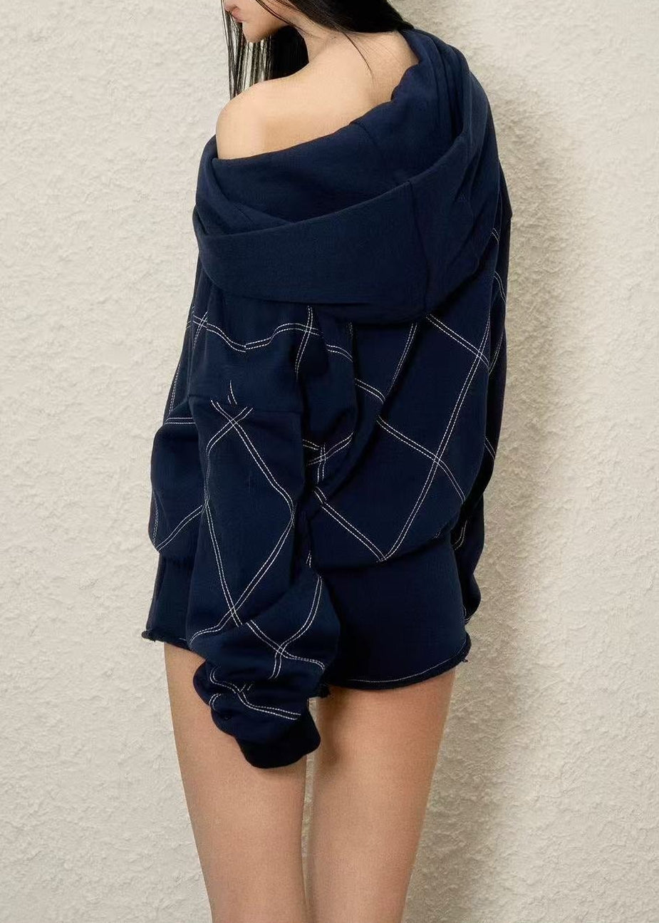 Feodosiy One Shoulder Shorts Set