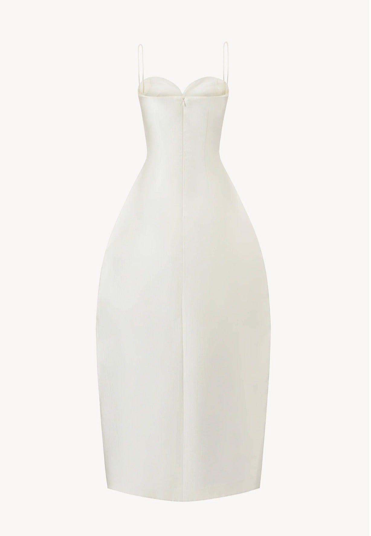Girma Strapless Satin Maxi Dress