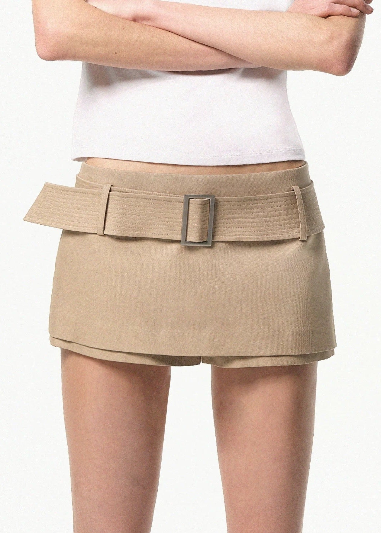Fife Belt Mini Skirt
