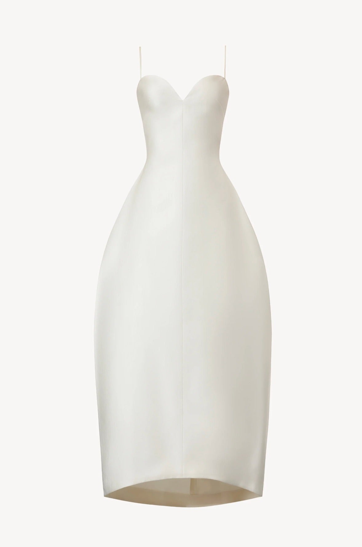 Girma Strapless Satin Maxi Dress