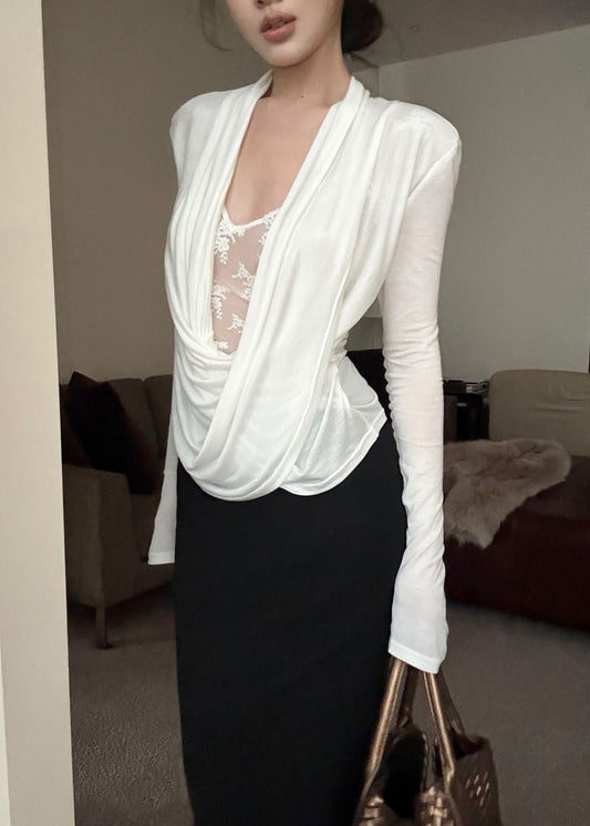 Epaphos Two Piece Lace Top