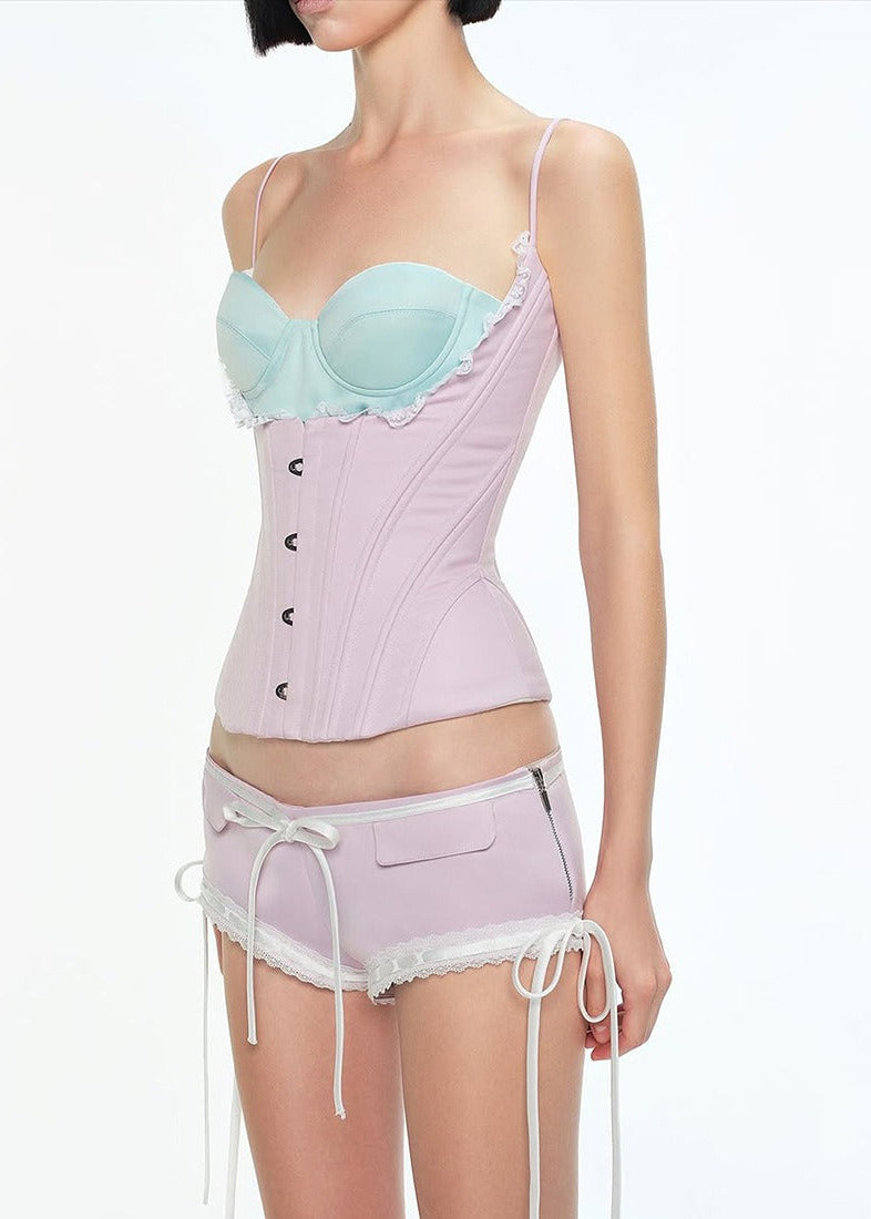 Felicie Corset Lace Up Top