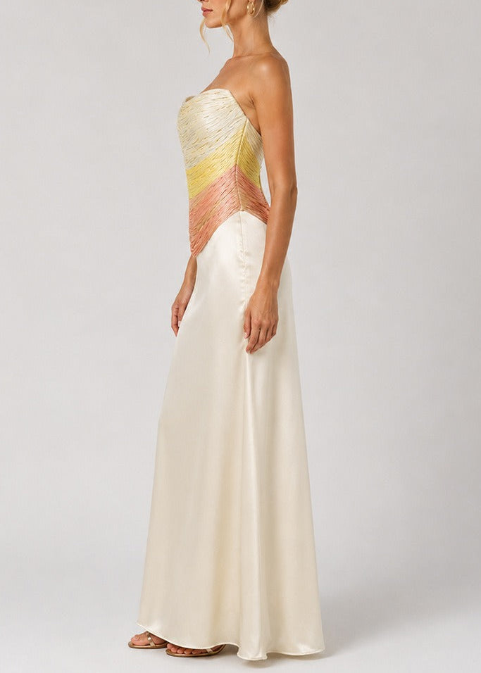 Fawzia Fringe Skirt Set