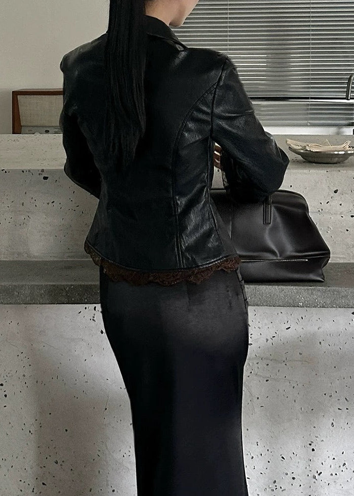 Erdem Lace Leather Top