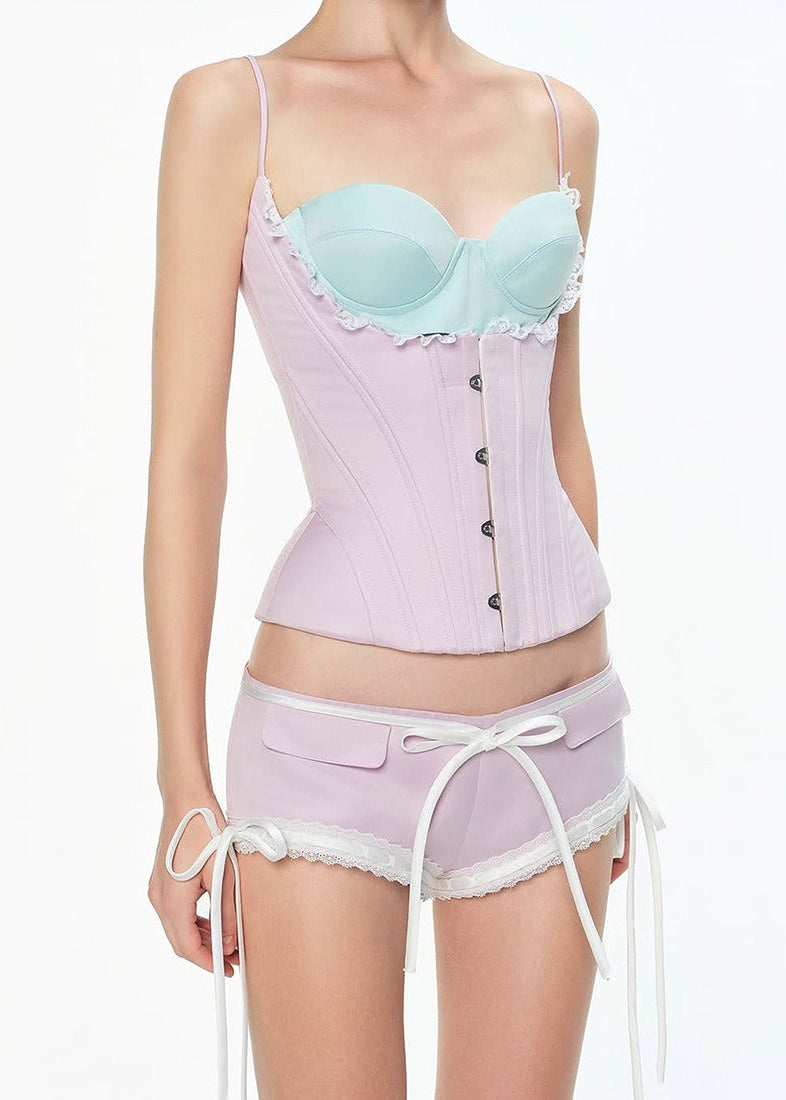 Felicie Corset Lace Up Top