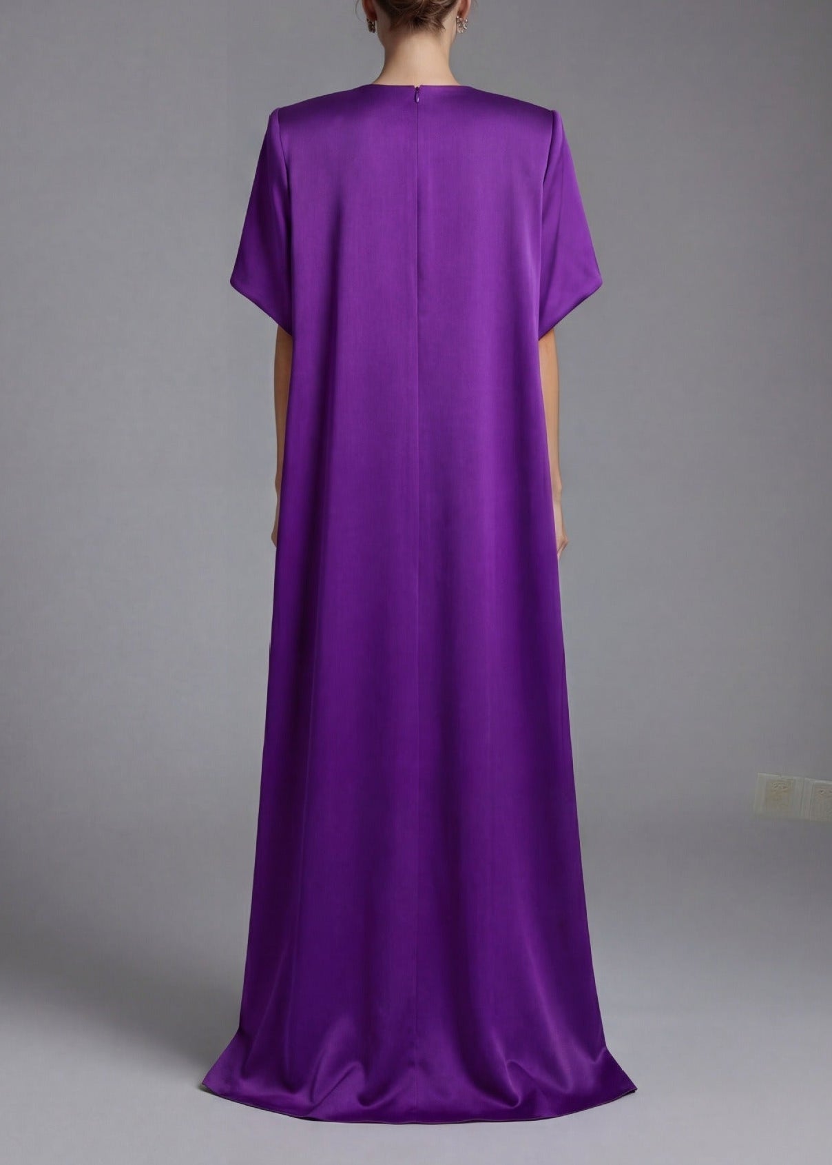 Fulco Flower Shawl Maxi Dress