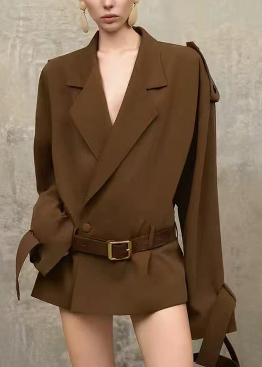 Khuno Belt Trench Coat