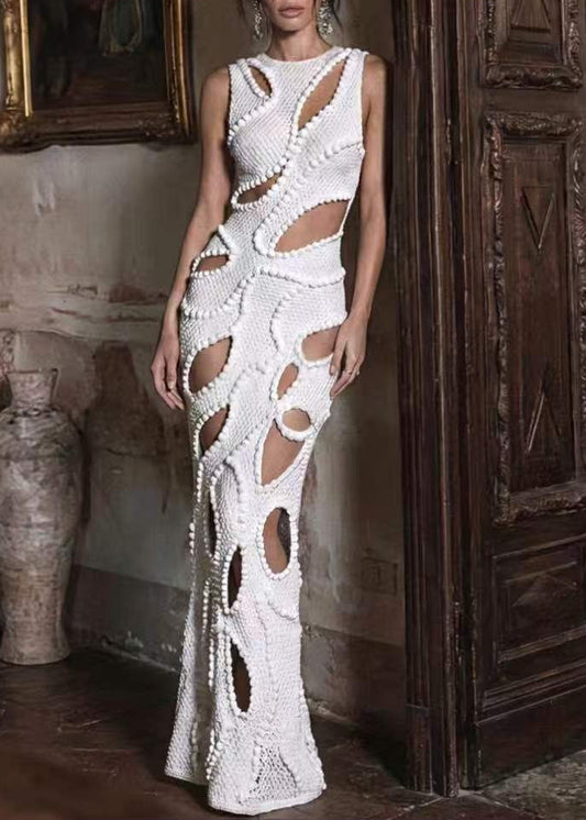 Magdolna Sleeveless Cutout Maxi Dress