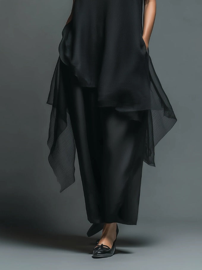 Kaavia Two Piece Mesh Maxi Dress