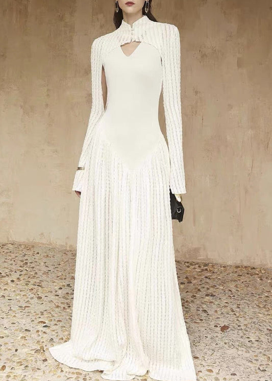 Jaroslava Two Piece Ruffle Maxi Dress