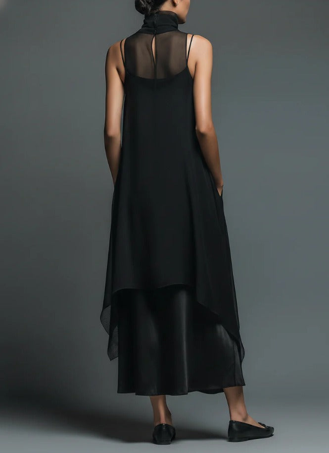 Kaavia Two Piece Mesh Maxi Dress