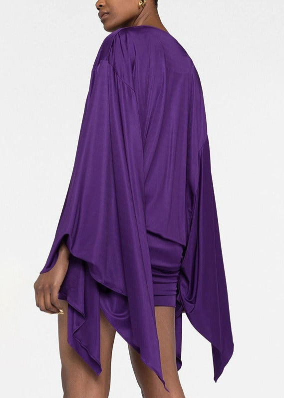 Ilkka Cowl Neck Mini Dress