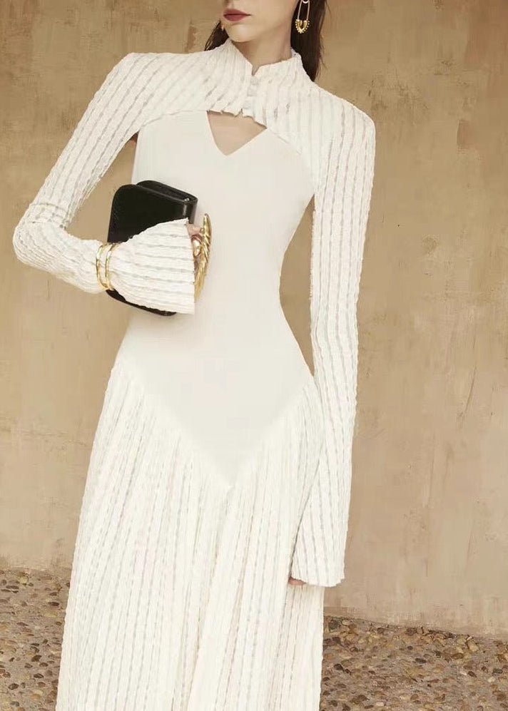 Jaroslava Two Piece Ruffle Maxi Dress