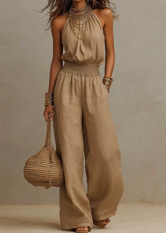 Innocenzo Halter Neck Pants Set