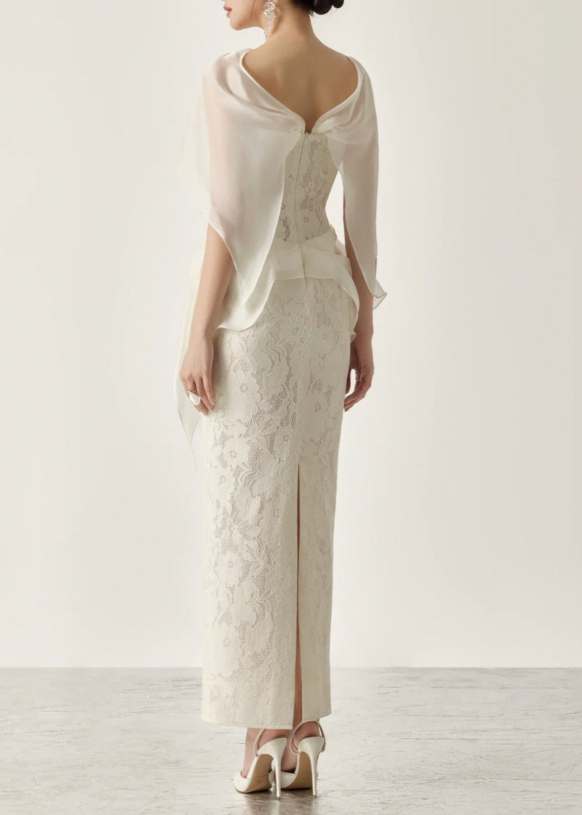 Keegan Corset Lace Maxi Dress