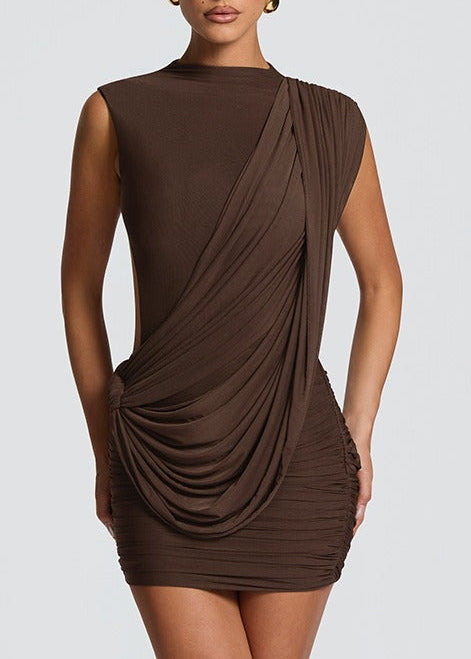 Jaanus Ruch Backless Mini Dress