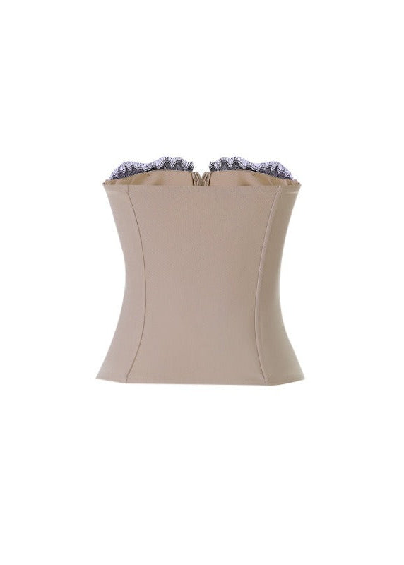 Kiano Strapless Corset Lace Top