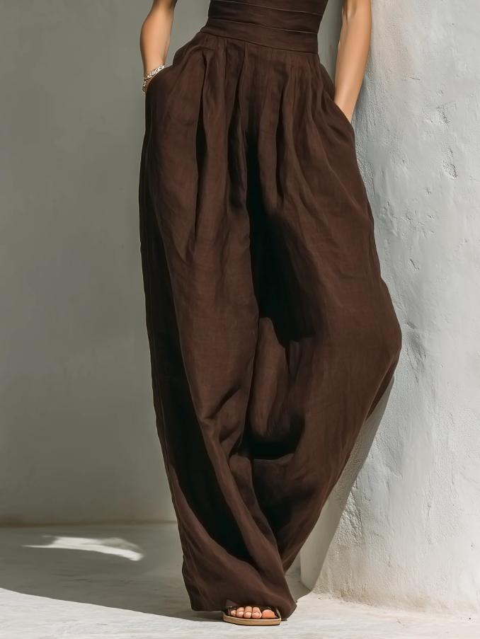 Heraclitus V Neck Ruch Jumpsuit