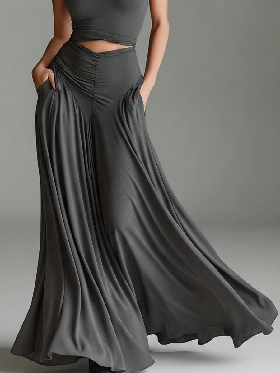 Kalenna High Neck Skirt Set