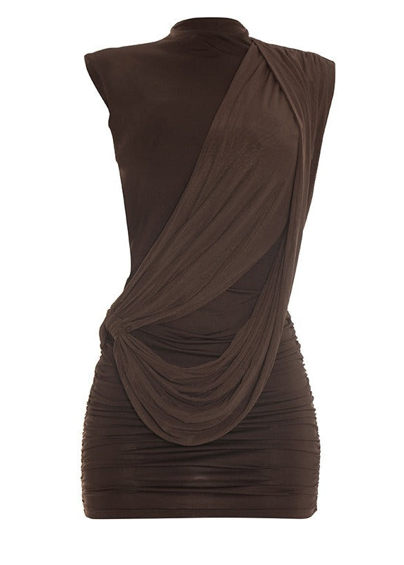 Jaanus Ruch Backless Mini Dress