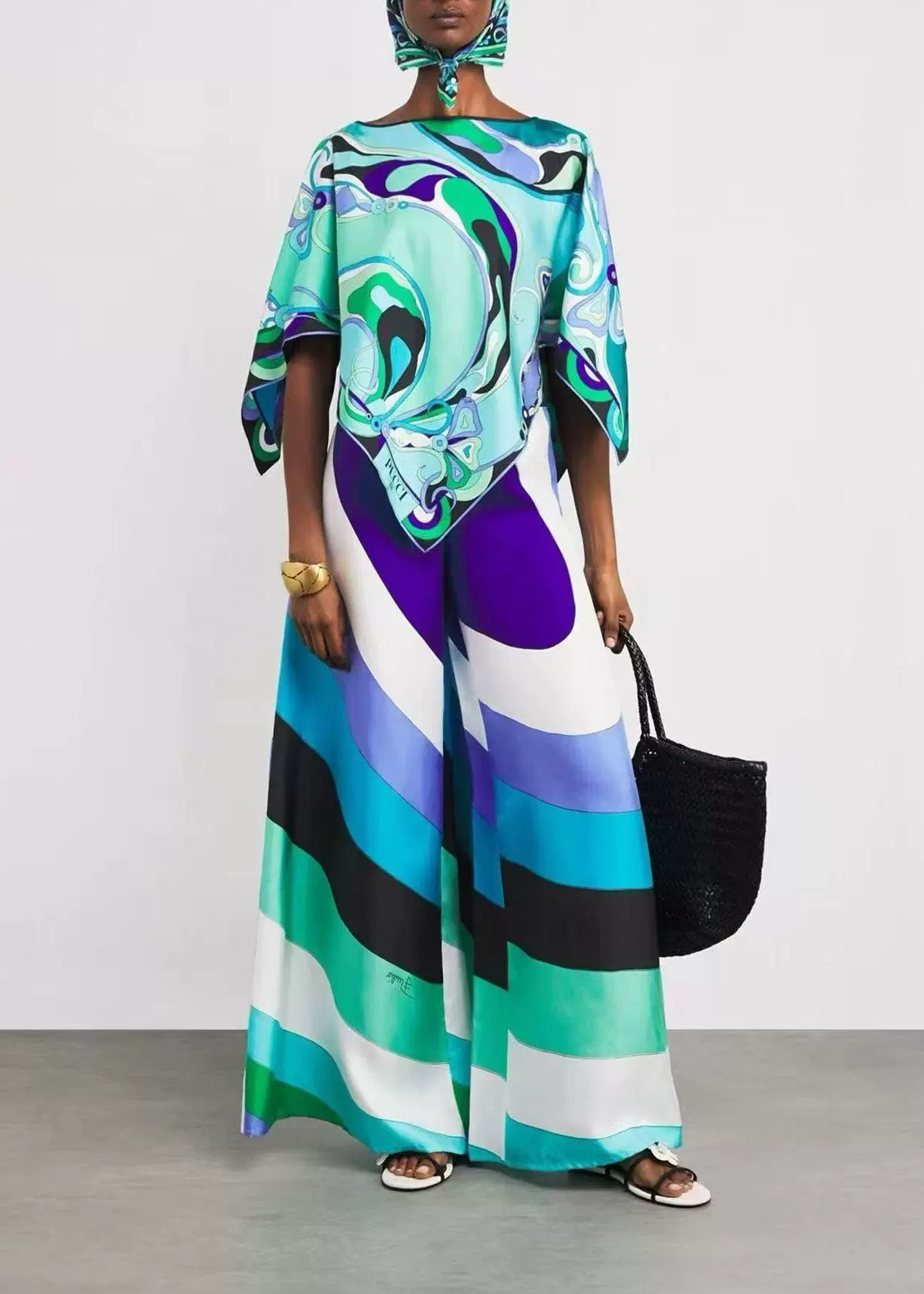 Hardy Ruffle Print Pants Set