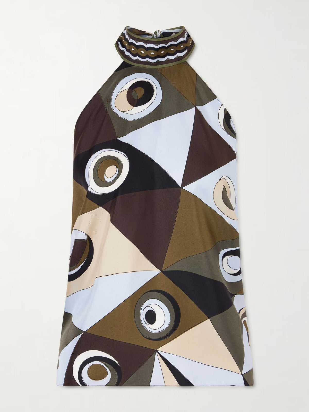 Hardy Cape Print Asymmetric Skirt Set