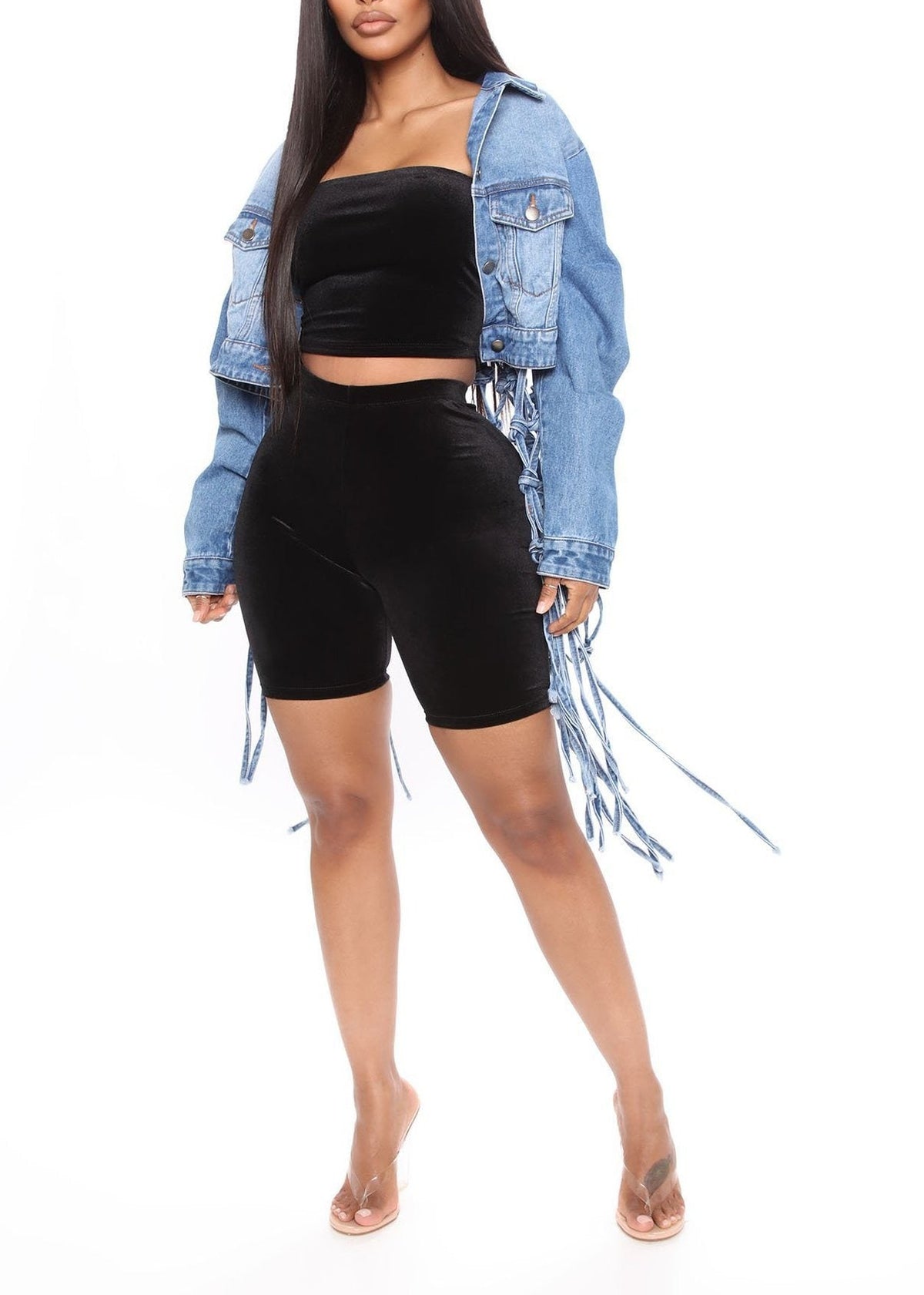Kotaro Cutout Denim Jacket