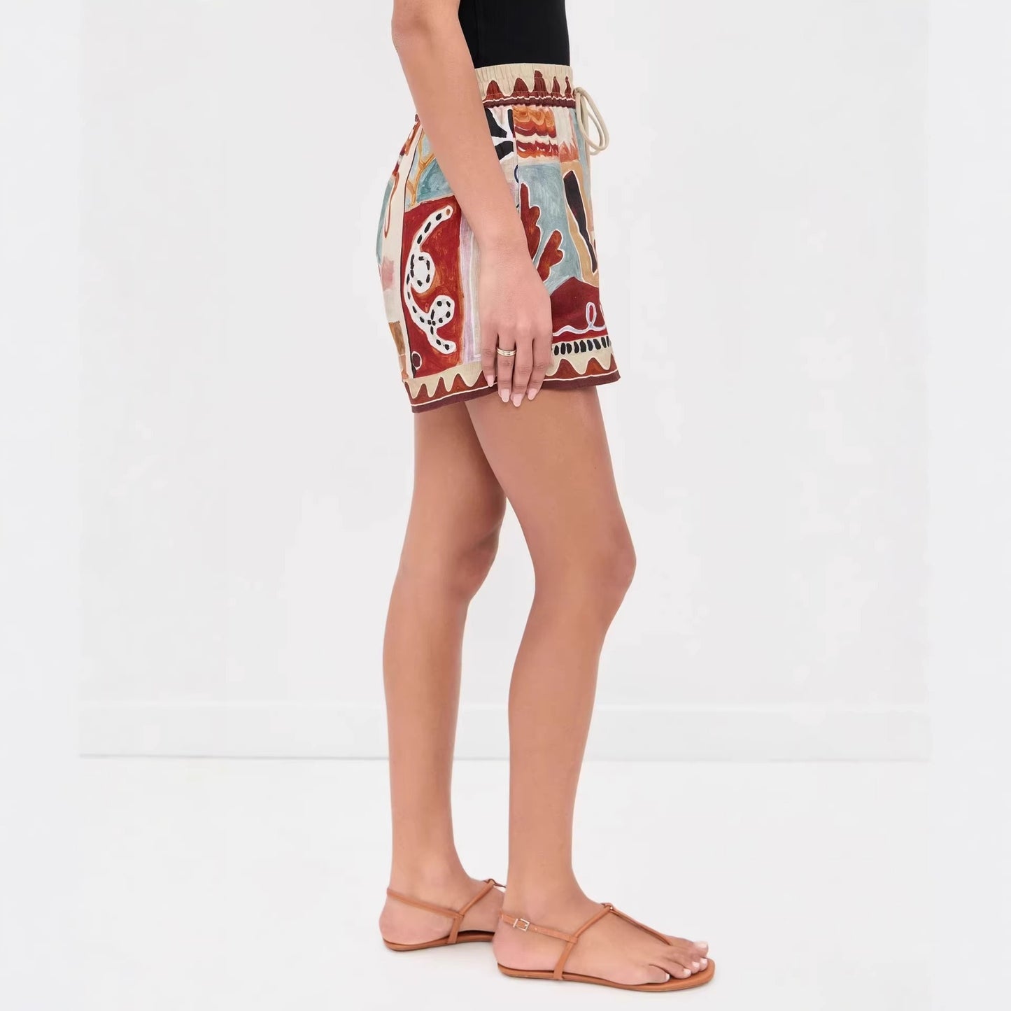 Kaspar Print Shorts Set