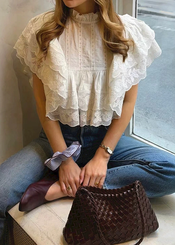 Kagiso Ruffle Lace Top