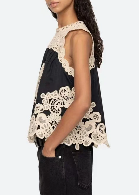 Enea Sleeveless Cutout Top
